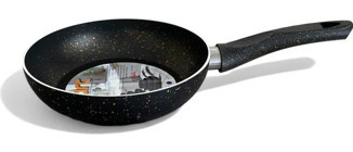 Arc Home Granit 28 cm Düz Tava Siyah