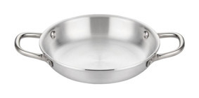 Altınbaşak Çelik 14 cm Sahan Tava Gri