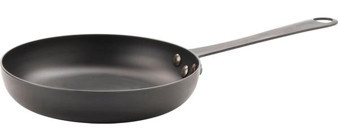 Hobiceyiz Vardagen Çelik 20 cm Düz Tava Siyah