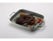 Sumeno Fika Alüminyum Döküm 28 cm Grill Tava Gri