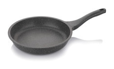 Schafer Famos Plastik Saplı Döküm 20 cm Düz Tava Gri