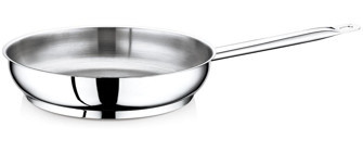 Safinox Flavia Çelik 26 cm Düz Tava Gri