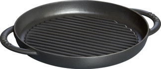 Zwilling Staub Döküm 26 cm Grill Tava Siyah