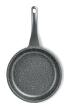 Thermoad Graneu Plastik Saplı Döküm 24 cm Düz Tava Gri