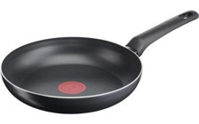 Tefal 1X Simplecook Plastik Saplı Granit 30 cm Düz Tava Siyah