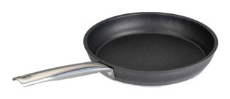 Aryıldız Trendy Metal Saplı Alüminyum 26 cm Düz Tava Siyah