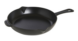Staub Döküm Saplı Demir Döküm 26 cm Kızartma Tava Siyah
