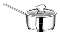 O.M.S Mini Çelik 14 cm Düz Tava Gri