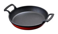 Lava LV Y TV 24 SHNR Döküm Saplı Demir Döküm 24 cm Sahan Tava Kırmızı