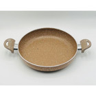 Cantef Plastik Saplı Granit 24 cm Sahan Tava Krem