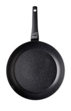 Moneta Zeus 2.0 Plastik Saplı Çelik 32 cm Kızartma Tava Siyah