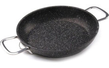 Falez Black Line Casa Milano Çelik Saplı Alüminyum Döküm 24 cm Sahan Tava Siyah
