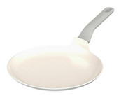 Berghoff Leo Balance Sage Plastik Saplı Alüminyum 26 cm Pankek Tava Gri