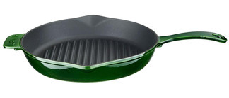 Lava Premium Döküm 28 cm Grill Tava Siyah