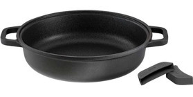 Rösle Cadini Profi Resist Döküm 28 cm Düz Tava Siyah