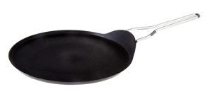 Jumbo Dark Çelik 26 cm Krep Tava Siyah