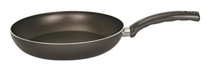 Mehtap Onyx MHTP10256 Plastik Saplı Granit 28 cm Düz Tava Kahverengi