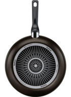 Tefal 2X XL Intense C38405 Plastik Saplı Alüminyum 26 cm Düz Tava Siyah