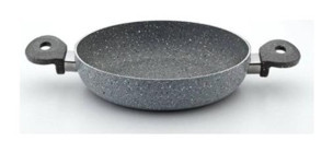 Arselon Plastik Saplı Granit 18 cm Sahan Tava Gri