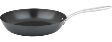 Carl Schmidt Sohn Altena Metal Saplı Demir Döküm 28 cm Kızartma Tava Siyah