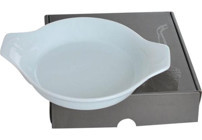 Porland Alumilite Porselen 17 cm Sahan Tava Beyaz