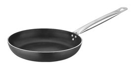 Net Çelik İnci Maksi Çelik 22 cm Düz Tava Siyah