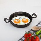 Evren Gold Stone Döküm Saplı Döküm 20 cm Sahan Tava Altın-Siyah