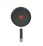 Tefal Simplicity+ B58210 Plastik Saplı Seramik 25 cm Krep Tava Siyah