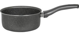 Mehtap Plastik Saplı Granit 16 cm Sos Tava Gri
