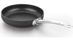 Korkmaz Proline Nero A1251 Çelik Saplı Teflon 22 cm Düz Tava Siyah