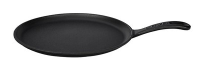 Lava Döküm 26 cm Krep Tava Siyah