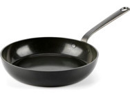 Greenpan Craft Çelik Saplı Granit 24 cm Düz Tava Siyah