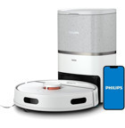 Philips 3000 Serisi XU3110/02 Haritalı Çöp İstasyonlu Moplu Hepa Filtreli Islak Kuru 4000 Pa Beyaz-Gümüş