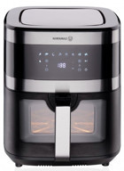 Korkmaz Air Vision Airfryer 7.5 lt Az Yağlı Fritöz Siyah