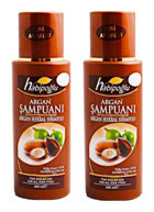 Habipoğlu Onarıcı Argan Yağlı Parabensiz Bitkisel Şampuan 2x400 ml