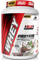 High Nutrition Çikolata-Hindistan Cevizi Whey Protein Tozu 960 gr