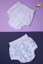 Babyhola Yüksek Emici Lüks Dinozor Desenli Mavi 20-25 kg 2'li Sızdırmayan Yıkanabilir Alıştırma Külodu