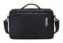 Thule Subterra 15 inç Polyester Su Geçirmez El-Omuz Laptop Çantası Siyah