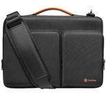 Tomtoc Defender 13.5 inç Polyester El-Omuz Laptop Çantası Siyah