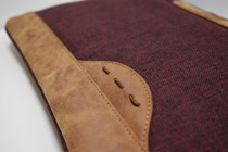 Minbag Danny 15 inç Polyester Su Geçirmez Kılıf Laptop Çantası Bordo