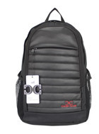 Case Club 15.6 inç Kumaş Su Geçirmez Sırt Laptop Çantası Kırmızı