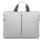 Microcase AL3090 15.6 inç Kumaş Su Geçirmez El-Omuz Laptop Çantası Gri