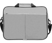 Addison 300657 15.6 inç Deri El-Omuz Laptop Çantası Gri