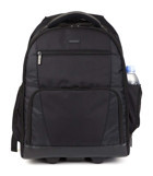Targus Rolling TSB700 15.6 inç Polyester Su Geçirmez Sırt Laptop Çantası Siyah