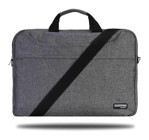 Classone TL2564 15.6 inç Kumaş El-Omuz Laptop Çantası Gri