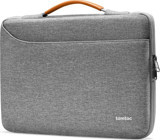 Tomtoc Defender A22-E02G01 16 inç Polyester Su Geçirmez El-Omuz Laptop Çantası Gri
