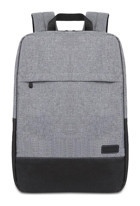 Mack Unicity MCC-406 15.6 inç Kumaş Su Geçirmez Sırt Laptop Çantası Gri