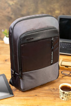 Case Club 14-15.6 inç Kumaş Su Geçirmez Sırt Laptop Çantası Antrasit