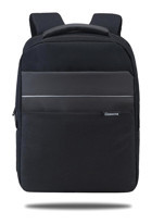 Classone Messina 15.6 inç Kumaş Su Geçirmez Sırt Laptop Çantası Siyah