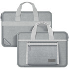 Novstrap Sleeve A2941 A3114 15 inç Oxford Kumaş Su Geçirmez Kılıf Laptop Çantası Gümüş
